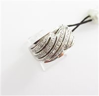 Anello Recarlo Donna in Oro bianco Diamante ZD484/B - ZD484/B